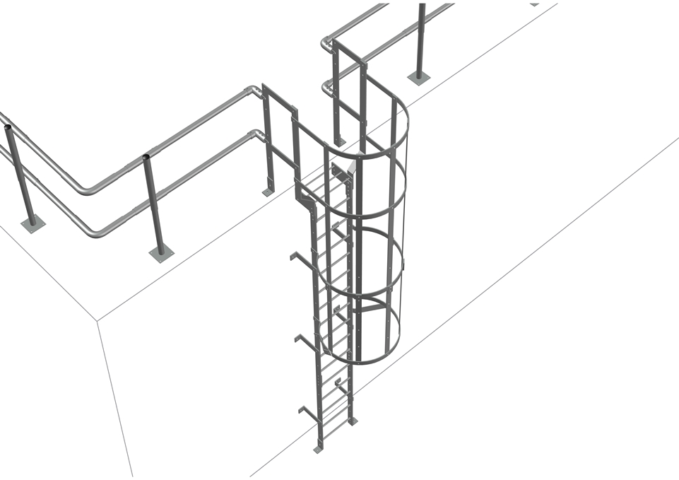 Vertical Access Ladder Kit 5