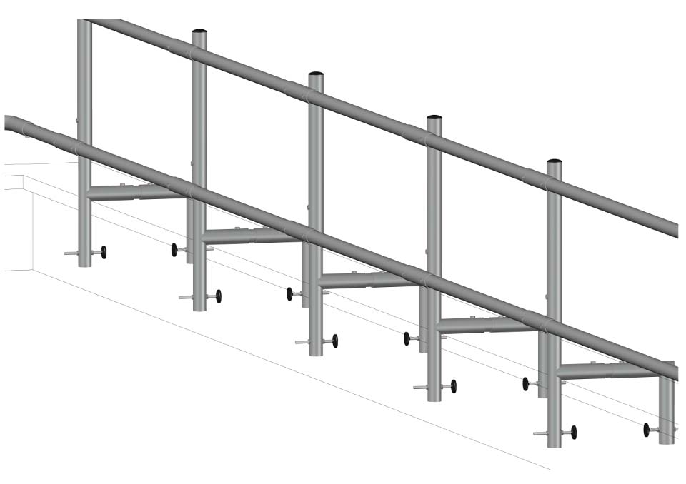 Rhinorail Edge Protection Guardrail System Roofco